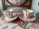 Set of 2 vintage Digoin coffee cups