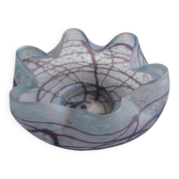 Very original glass catchall.
