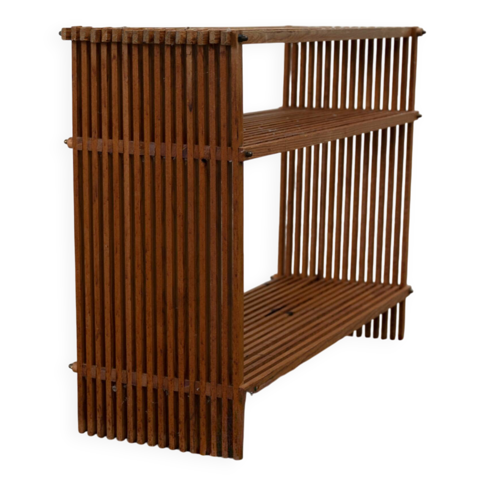 1980's Scandinavian pine bookcase