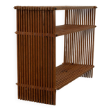 1980's Scandinavian pine bookcase