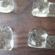 6 bubble glass knife rests