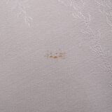 12 monogrammed cotton pad towels AL - Circa 1900