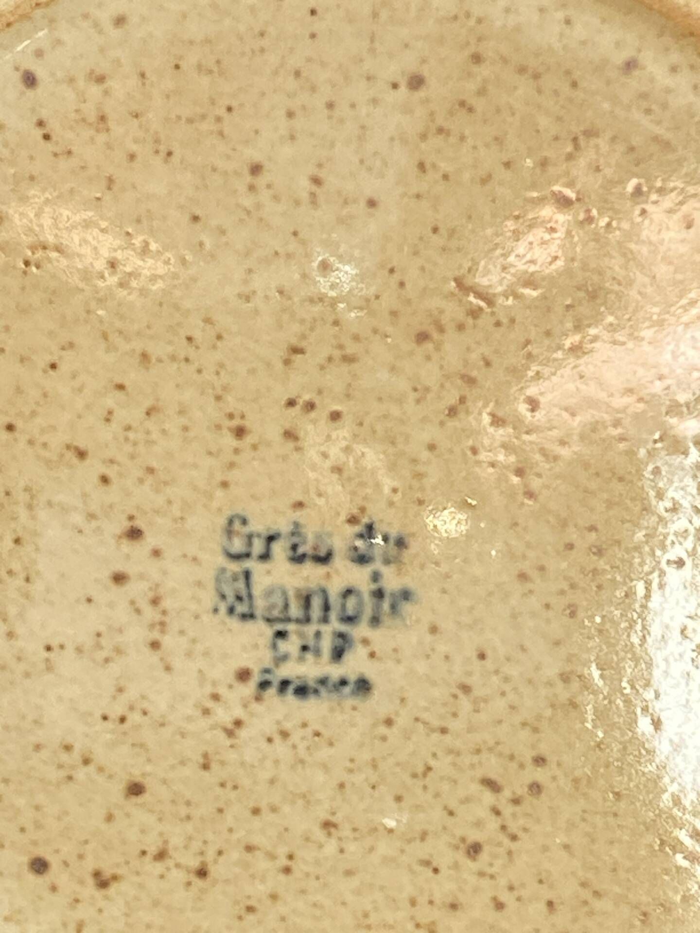 Deep plates, Manor stoneware
