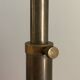 Adjustable table lamp – Tripod base in brass metal – Industrial style