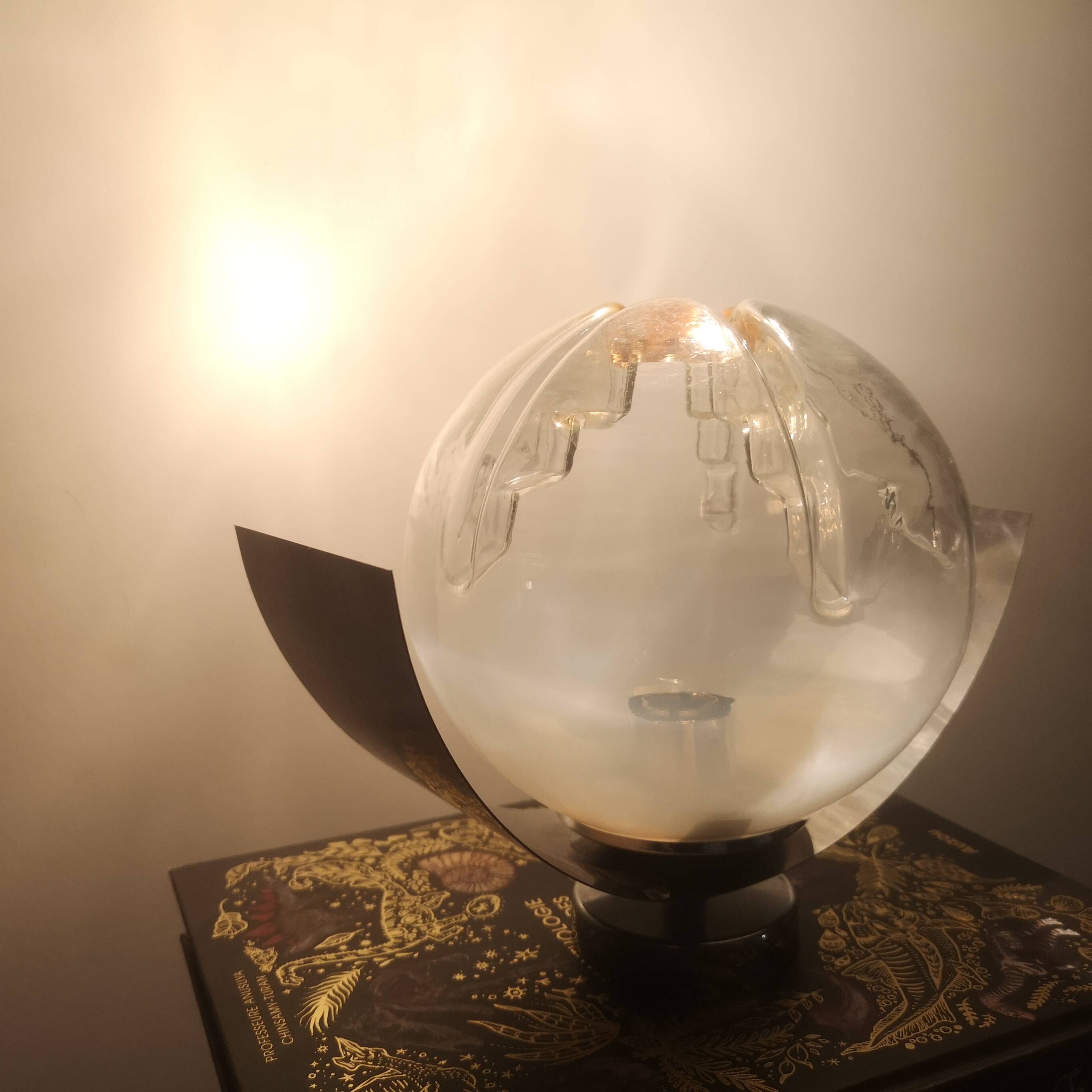 Mazzega wall light in Murano glass