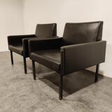 Pair of Wilkhan armchairs, 1960s
