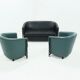 Leather club sofa 1990s