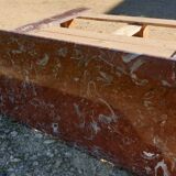Red marble fireplace surround - early 20th century