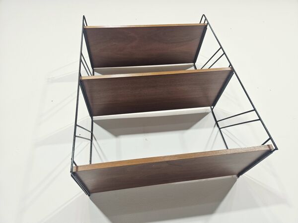 Étagère murale Mid-Century / String / Tomado / années 1970.