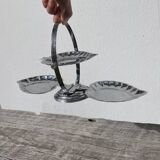 1970s stainless steel aperitif stand