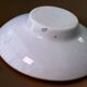 Small covered Chinese porcelain dish, Wan Shou decoration, 1970s-80s.