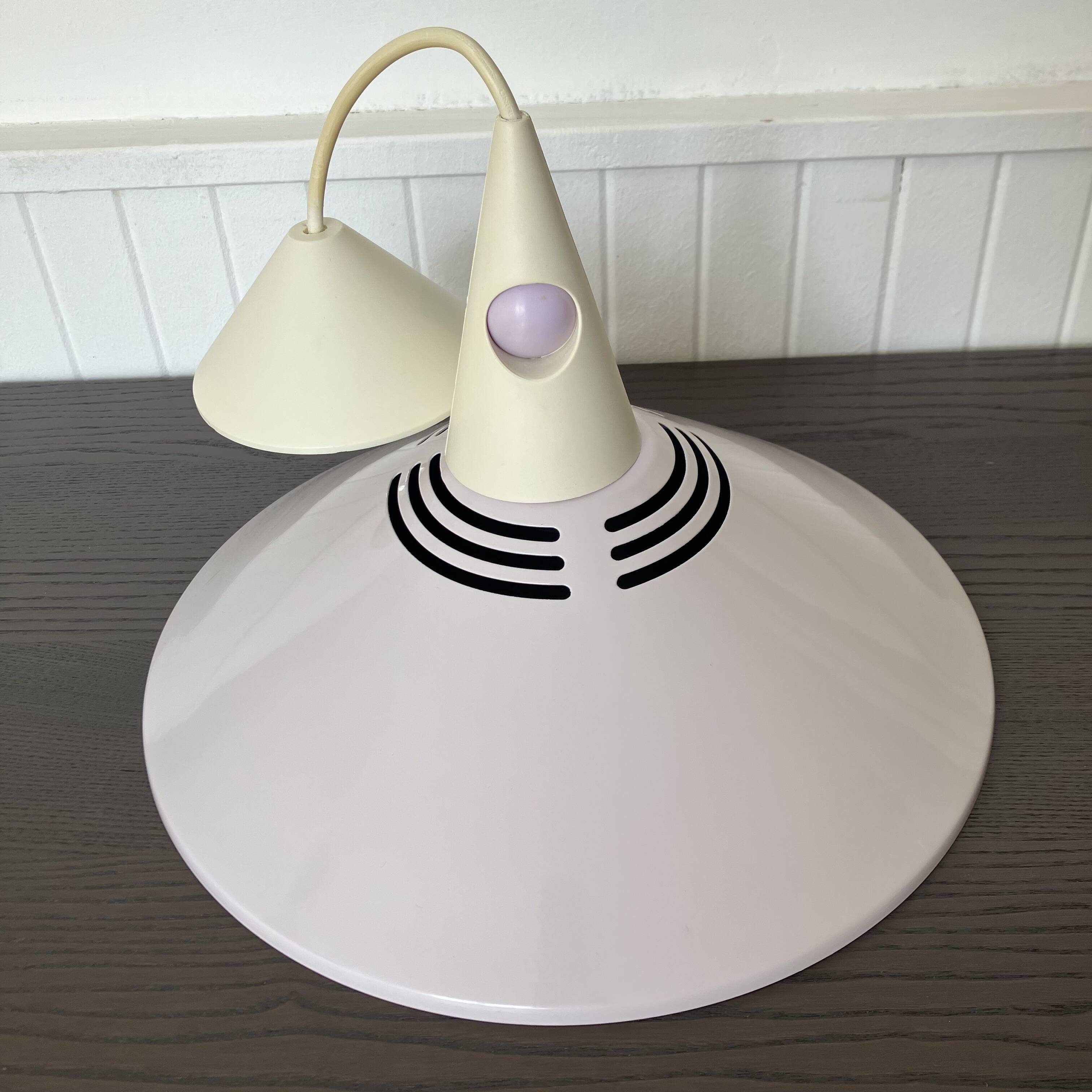 Brilliant lilac postmodern pendant light