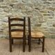 Pair of mulched chairs from the 60s