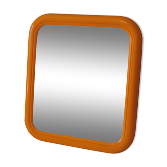 Plastic space age mirror, belgium 1960