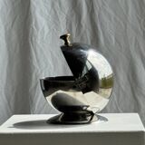 Petit sucrier argenté vintage boule