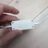 Vintage gold cone lamp