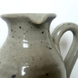 Carafe en grès pyrité vintage