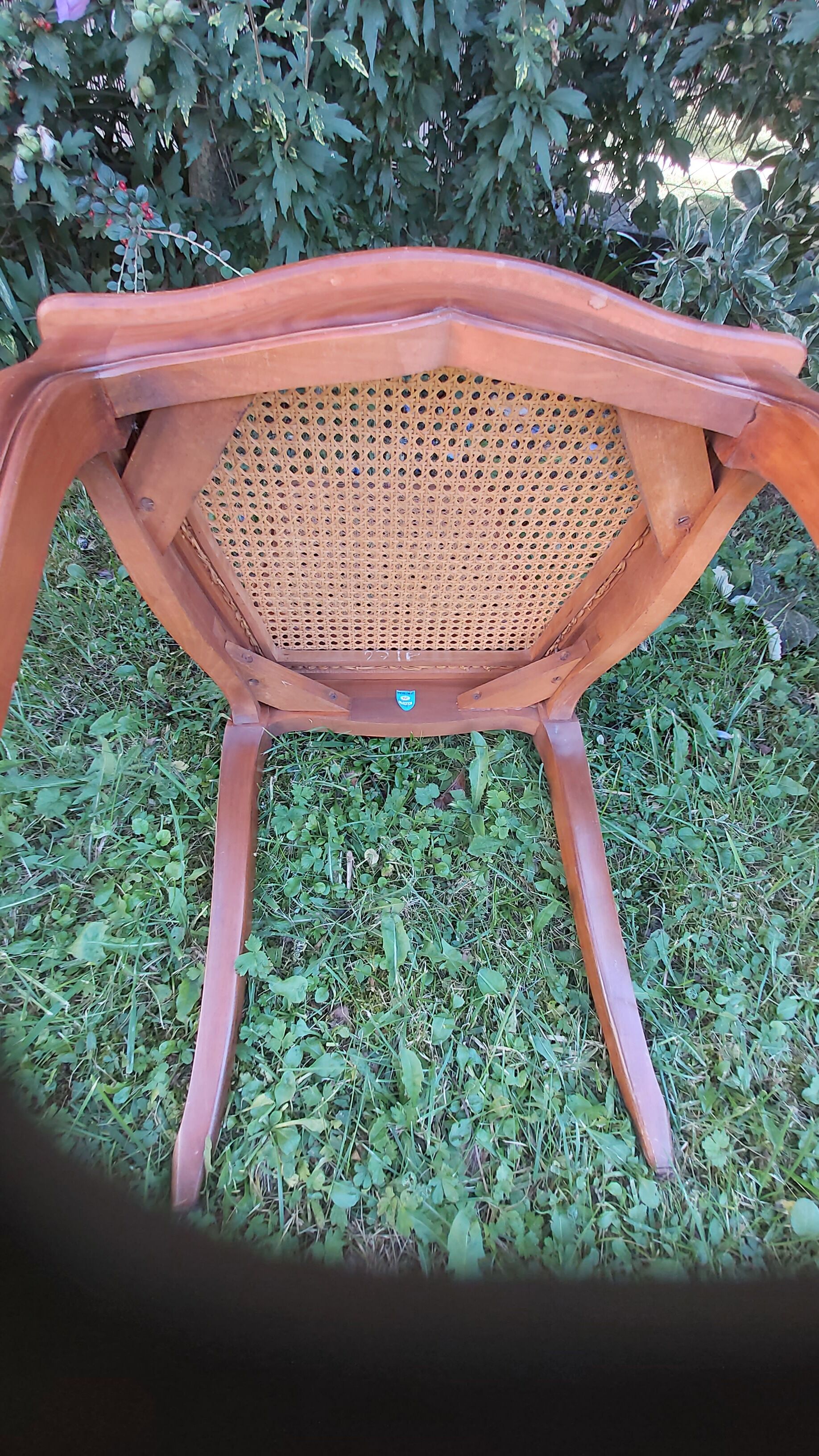 set of 4 regency style chairs