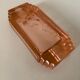 Cendrier verre rose Art Deco