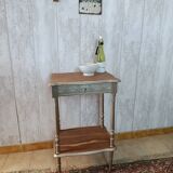 Sewing table/ Gold side table