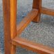 Tabouret paillé en chêne