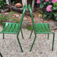 30 vintage metal bistro chairs 1950
