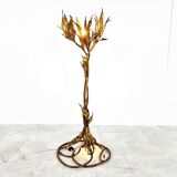 Brutalist floor lamp in signed by Paul Moerenhout, 1970s