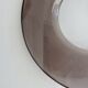 suspension in plexiglass and chrome space age brown mauve colour 70s 80s