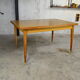 Table pierrette oak clear vintage 1960