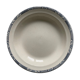 Round serving dish