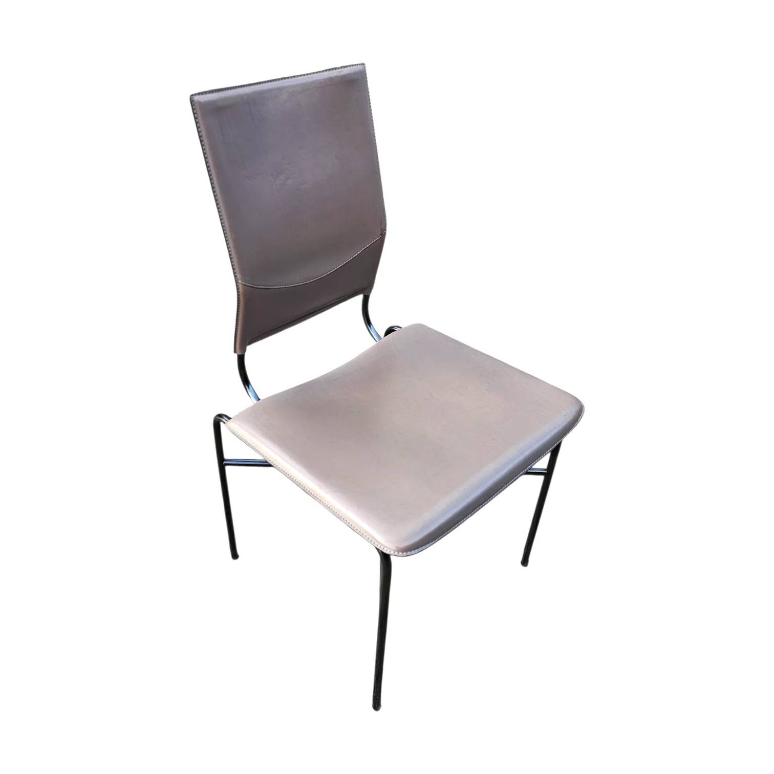 6 x dining chairs designed by Ross Littell / Matteo Grassi