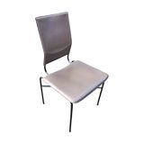 6 x dining chairs designed by Ross Littell / Matteo Grassi