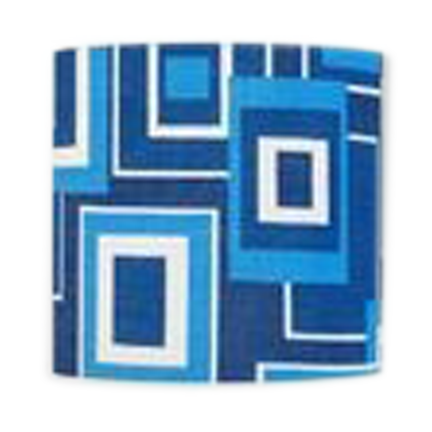 Fontenoy blue daybat H35 D35 - vintage fabric