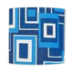 Fontenoy blue daybat H35 D35 - vintage fabric
