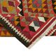 Turkish Handwoven Vintage Herki Kilim 83 cm x 363 cm