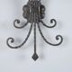Wall sconce in wrought iron with 5 lights - Italy