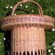 Porte bouteilles rotin