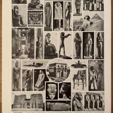 Photographic plate on Egypt from 1928