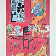 Matisse - Large Red Interior 1948 - Japan 1981 - Original poster