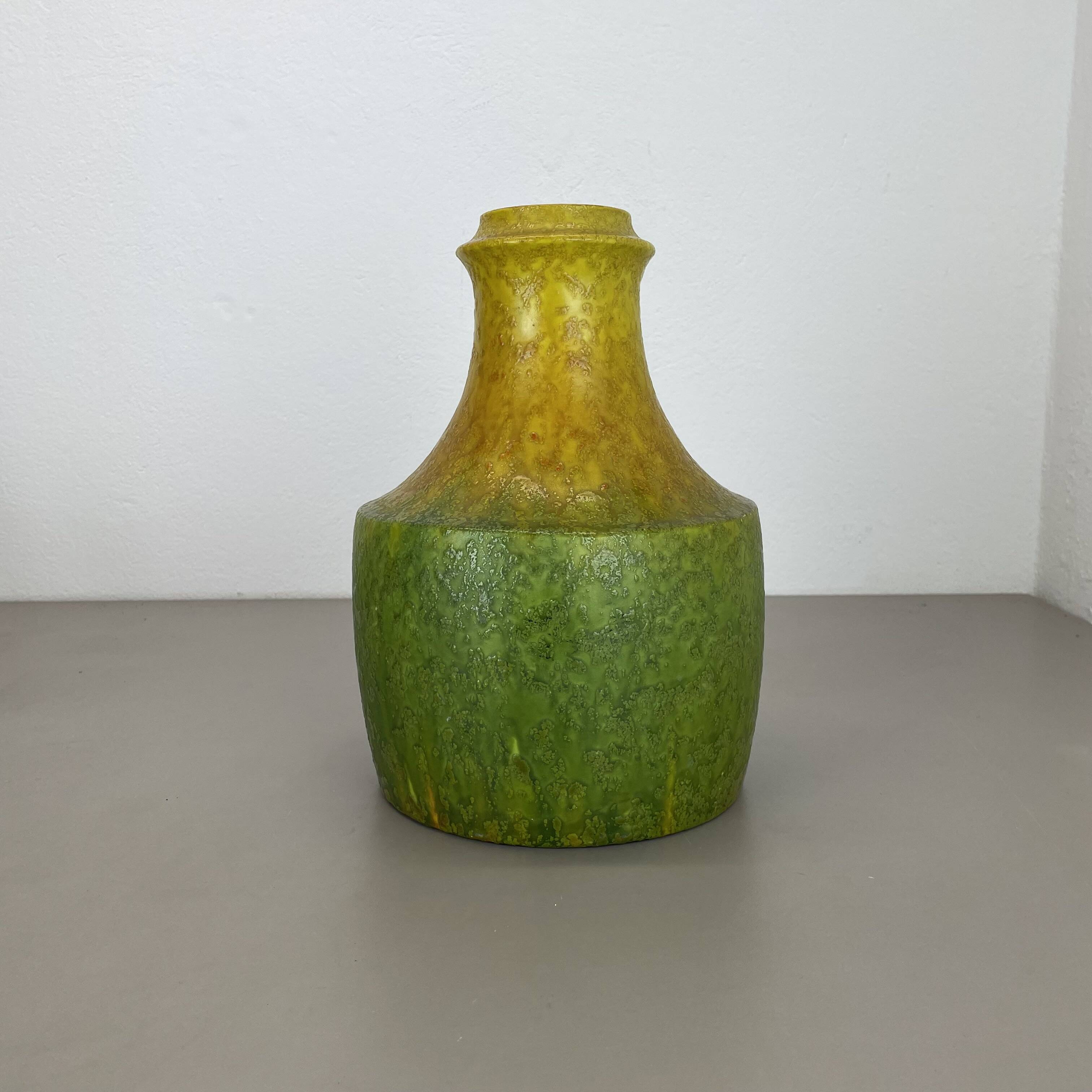 XL 4.4kg 31cm Ceramic Pottery VASE by Marcello Fantoni, ITALY, 1950s
