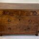 Antique Walnut and Solid Wood Commode