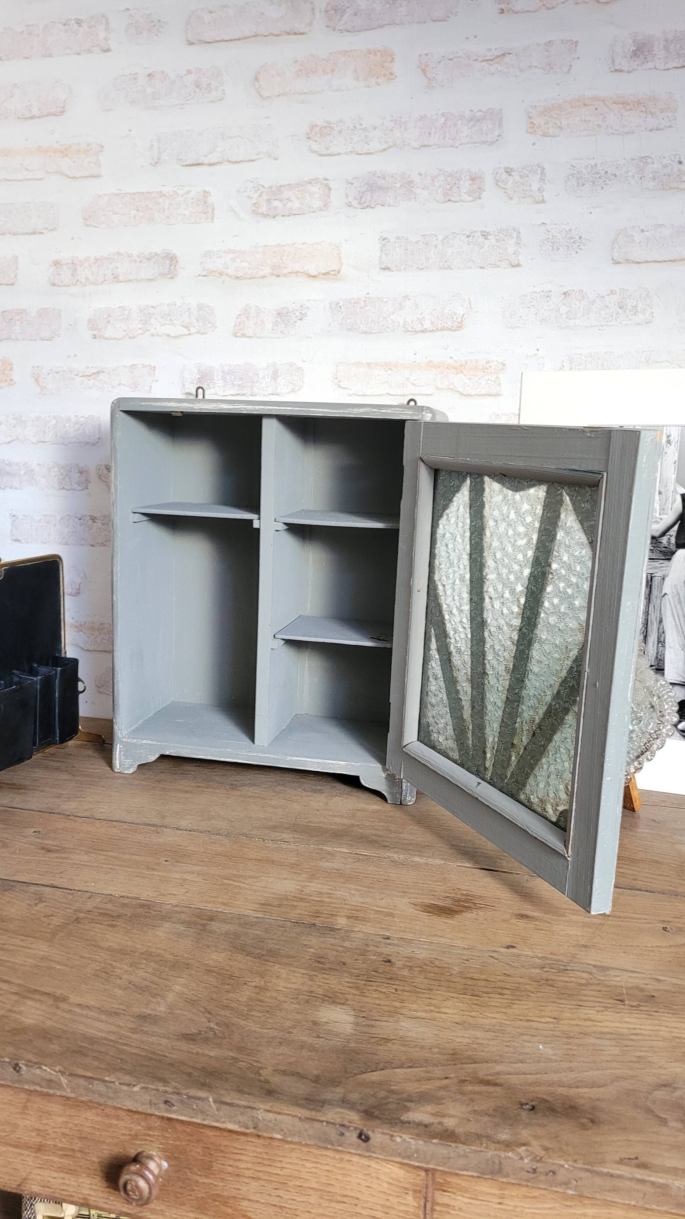 Old medicine cabinet