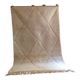 Berber rug - Beni Ouarain style - diamond pattern - handwoven wool - 252 x 162 cm