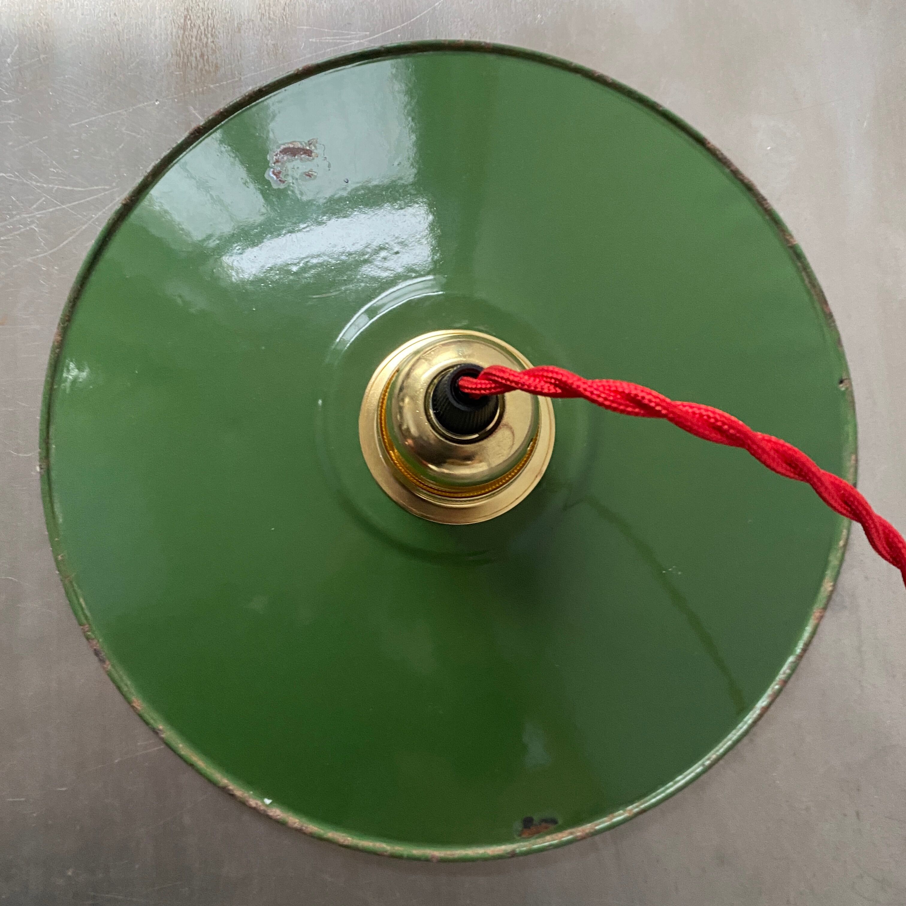 Lot 2 suspensions vintage 24,5 cm