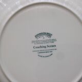 6 Johnson Bros Dinner Plates Model Coaching Scenes