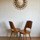 Lot of 6 chairs bistros Baumann Mondor vintage 60s