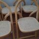 Suite of 5 Arca folding chairs by Gigi Sabadin for Crassevig Italy + 2 offered
