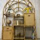 Etagère rotin vintage