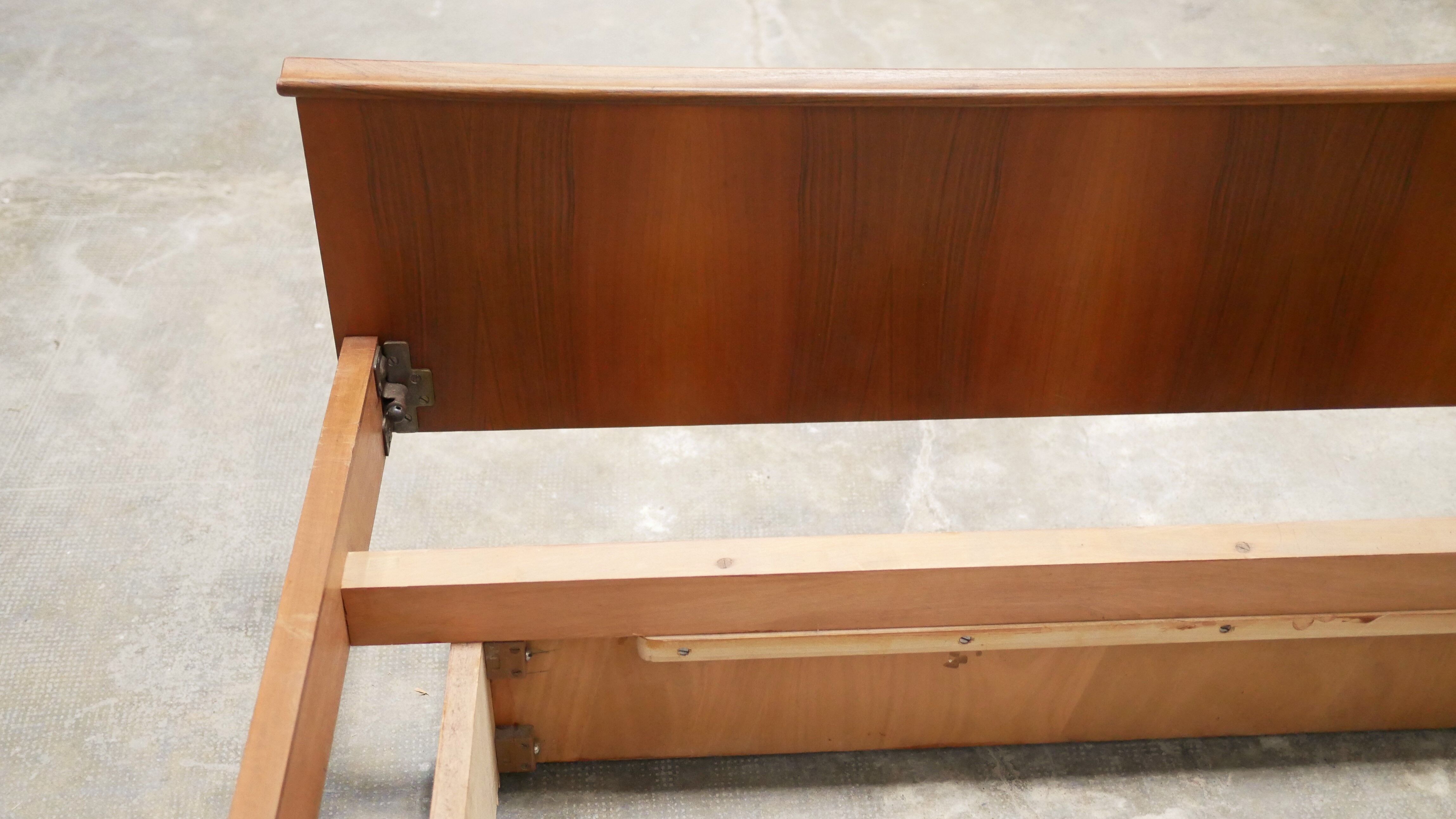 Vintage rosewood bed