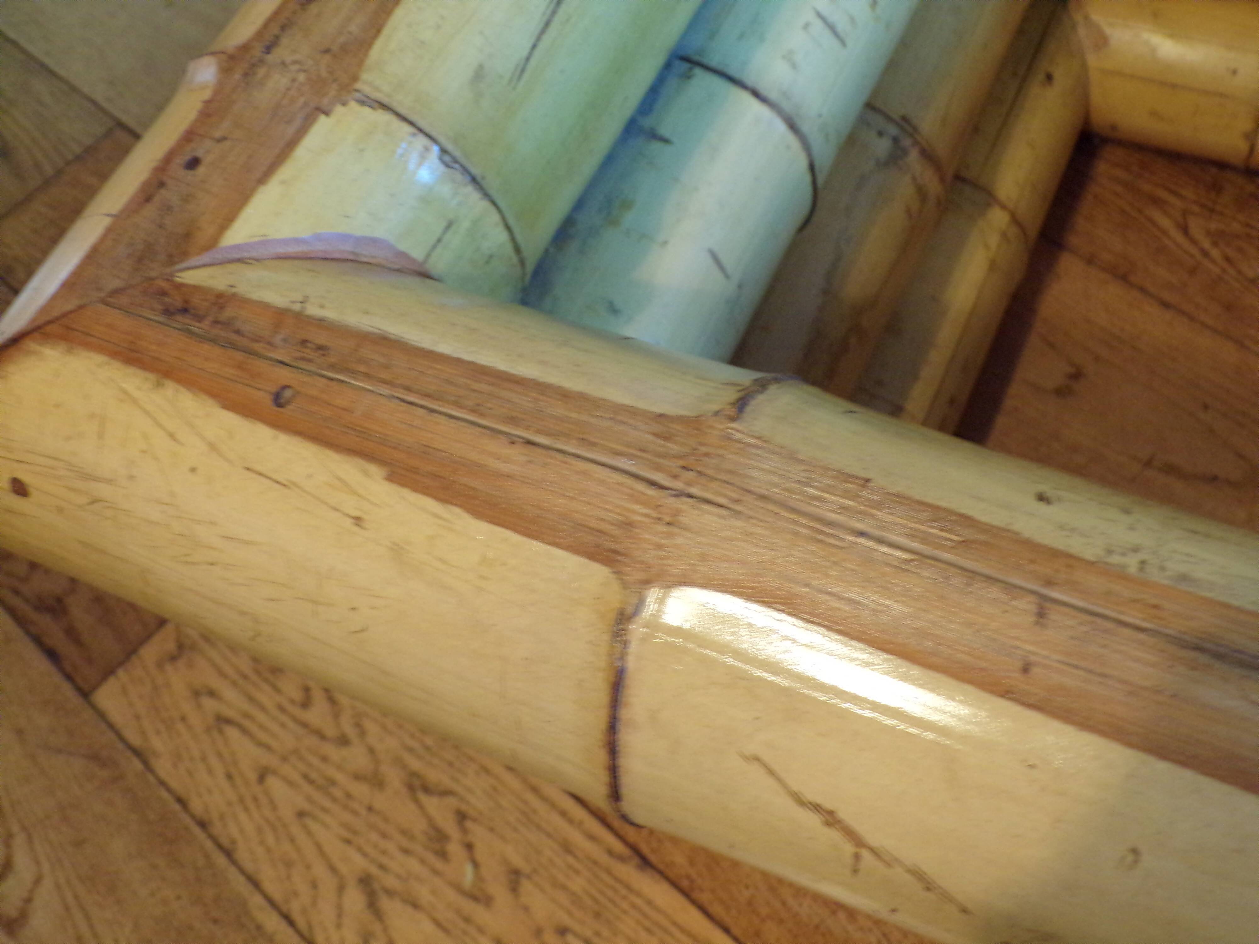 Pair of Italian bamboo planters 1950